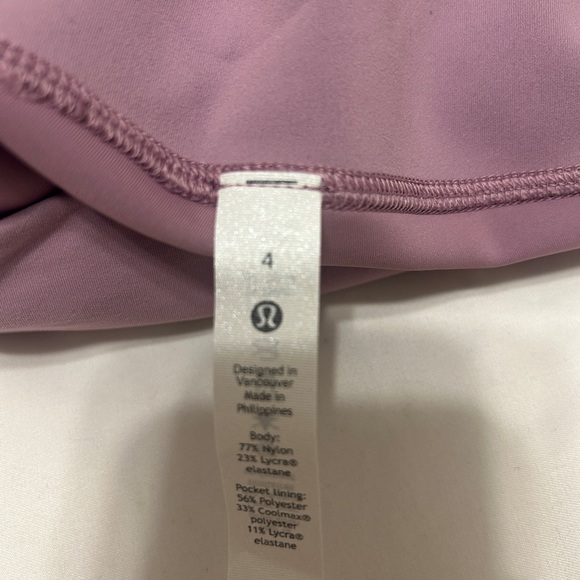 Gorgeous Purple Lululemon Biker Shorts - Picture 3 of 3